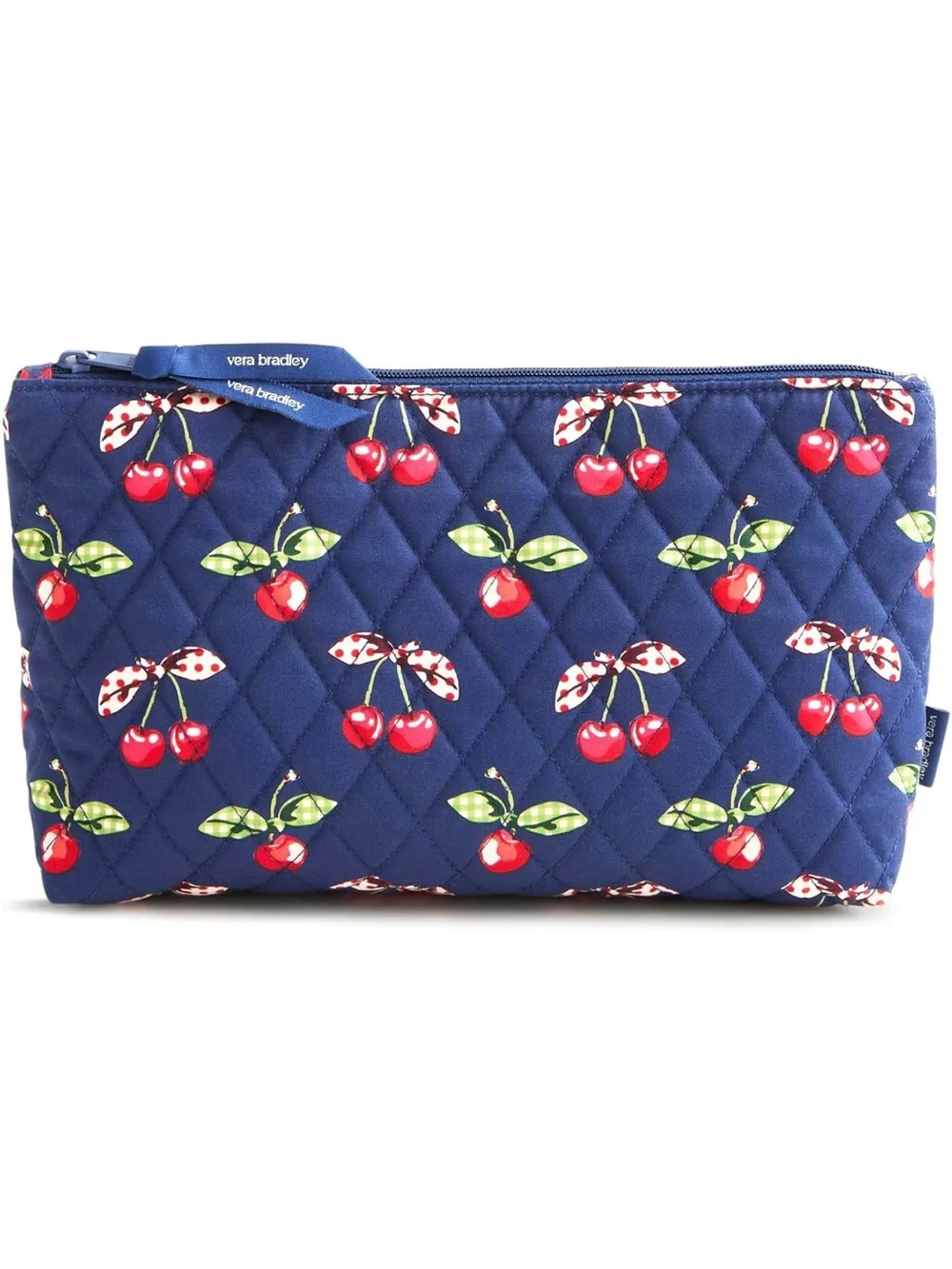 Vera Bradley quilted cosmetic